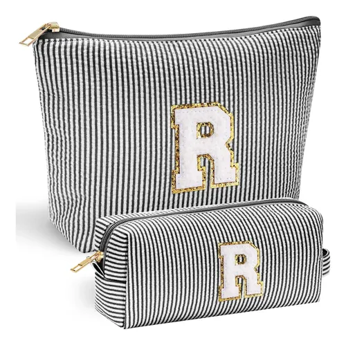 Bolsa De Maquillaje Yoolife Initial Para Mujer Con Bolsa Par