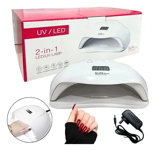 Cabina Uv/led Sun X Plus 72w Para Uñas Esculpidas Gelificada