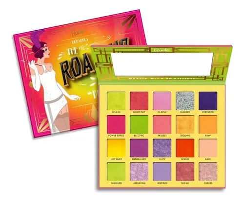 Paleta 20 Sombras Mate y Brillante Rude Cosmetics The Roaring 20’s
