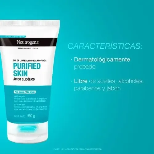 Neutrogena Gel Limpiador Purifield Skin X 150 Gr.