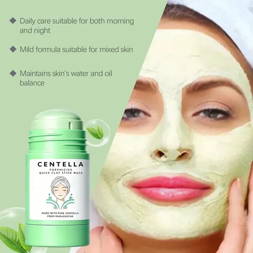 Mascarilla En Barra De Arcilla Centella Rostro