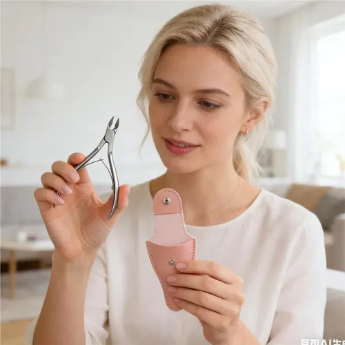 Protector Para Tijeras Manicura Y Cortaúñas, Funda Piel 3