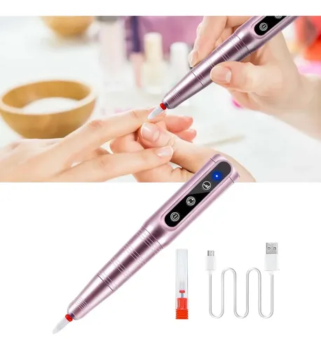 Máquina De Manicura Y Pedicura Portátil, Limadora De Uñas Pr