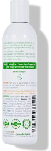 Jabón Corporal Orgánico Wild Naturals 236.6 Ml Miel De