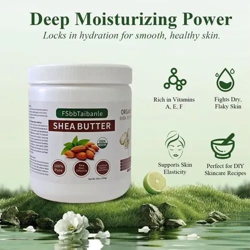 Manteca De Karité Fsbbtaibanle Hidratante Natural Sin Refinar De