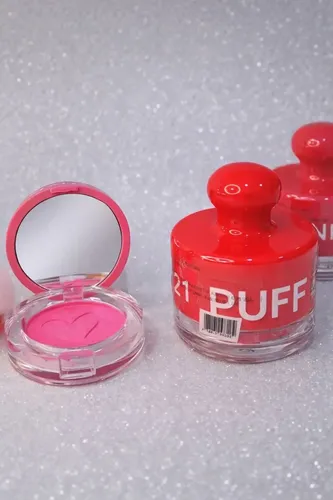 Rubor Puff Blush Rubor Espejo + Esponja – Pink21