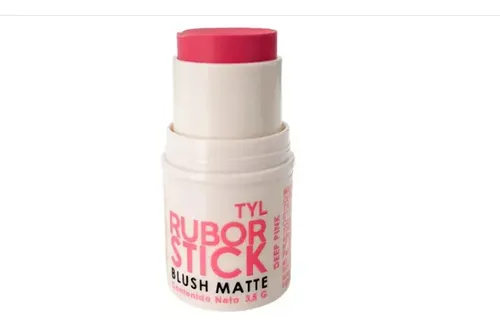 Rubor En Barra Mate Deep Pink Stick Blush 3.5g Dermatológicamente Testeado