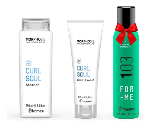 Kit Framesi Curl Soul Shampoo + Acond. + Shampoo Seco