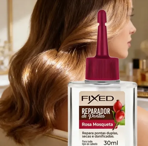 Óleo Capilar Reparador Fixed Rosa Mosqueta 30ml