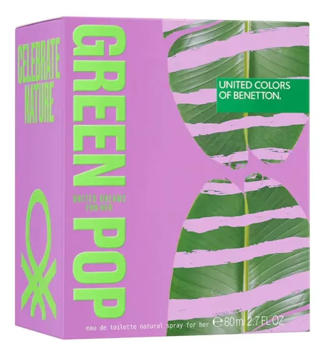 Perfume Para Mujer Green Pop United Dreams 80ml Benetton