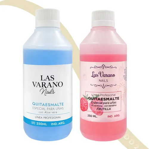 Quita Esmalte De Uñas Liquido 250ml Removedor Sin Acetona