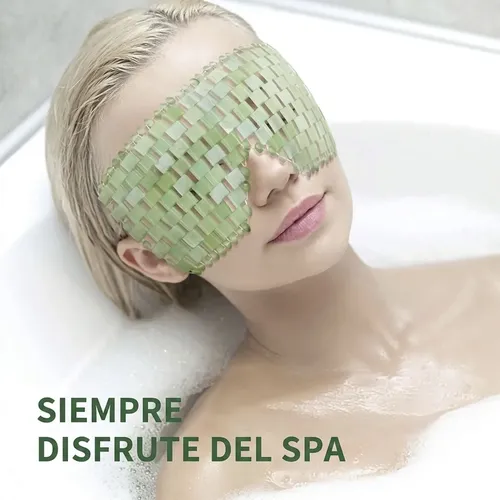 Mascarilla Jade Natural Antifaz Ojos Reutilizable Facial