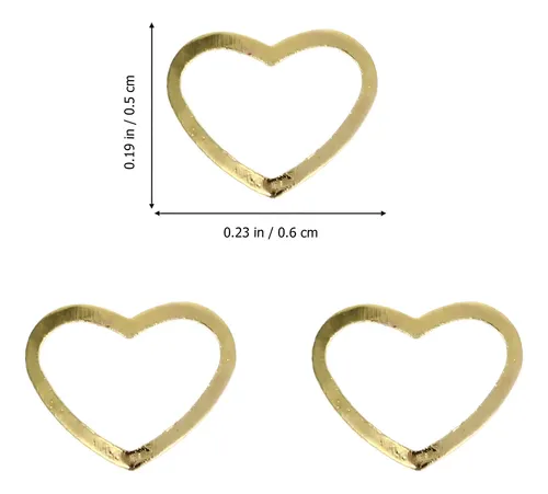 Pegatinas De Metal Para Decoración De Uñas, Manicura, 500 Un