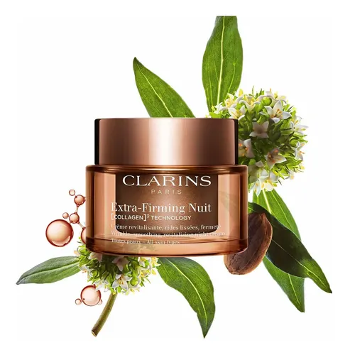 Crema Antiedad Noche Clarins Extra Firming Nuit Wrinkle 50ml