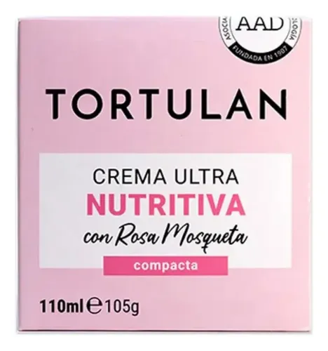 Tortulan Crema Ultra Nutritiva Con Rosa Mosqueta 110ml Día/noche Todo Tipo De Piel