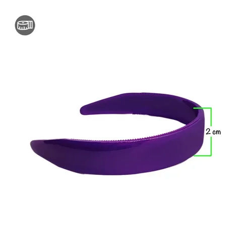 De Vinchas Lilas Pack X 12 Unidades Accesorio Cabello Color Violeta