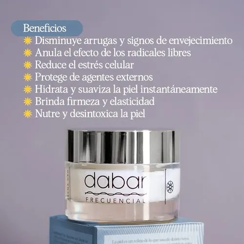 Crema Frecuencial Antiage Plasma Zinc Extract Hipoalergenica