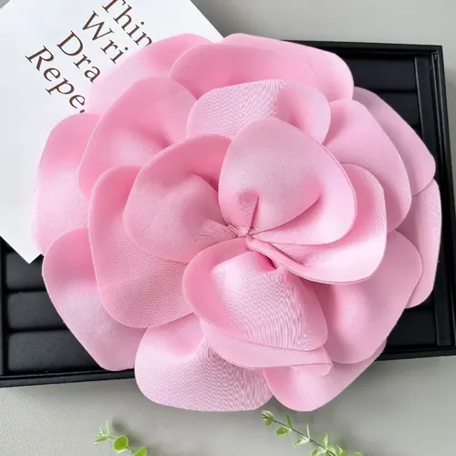 Accesorios Para Cabello Con Flor En Tamaño Grande, 3d, Nuevo