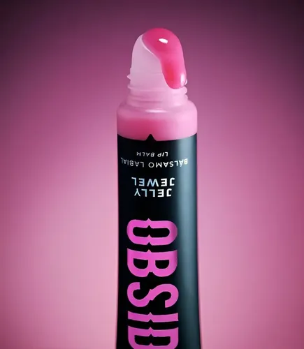Balsamo Labial Gloss Color Jelly Jewel Obsidian Ruby Rose