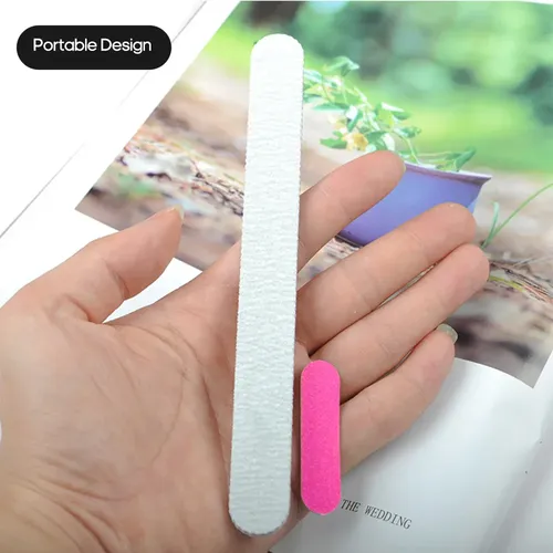Kit Profesional De Limas Y Pulidores De Uñas De Grano 100/18