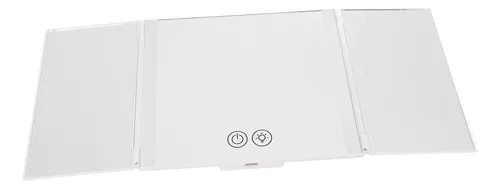 Espejo De Tocador Con Visera Plegable Para Coche, Triple Pliegue, Sol Plegable
