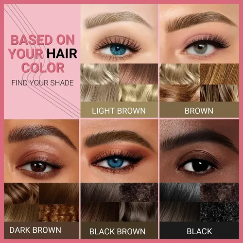 Lápiz De Cejas Marrón Oscuro Para Mujer Marca Modelo