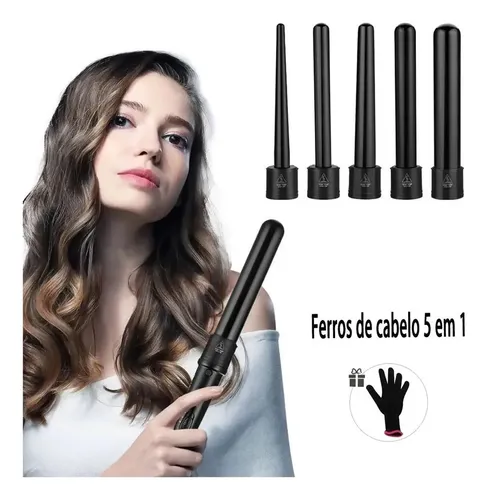 .ferros Profesionales Tenaza Onduladora Rizadora De Cabello