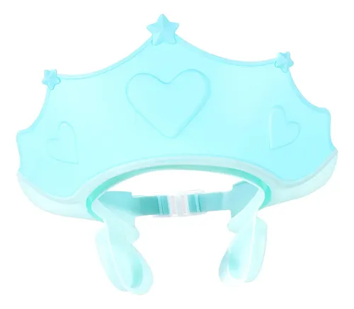 Para Gorros De Ducha Suaves Y Ajustables, Gorros De Baño Par Azul