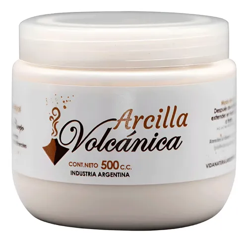Mascara Arcilla Volcanica 500cc Vida Natural