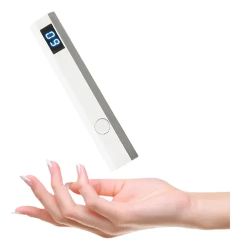 Lámpara Mini Portátil Para Uñas Gel Digital Blanco