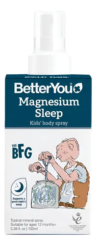 Spray Corporal Betteryou Magnesium Sleep Kids 100 Ml Con Lav
