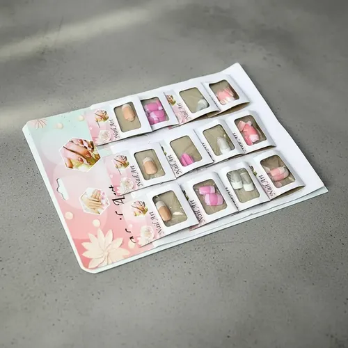 Uñas Postizas X Blister De 12 Sets Surtidas Por Mayor