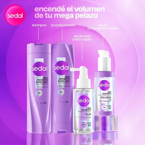 Sérum De Tratamiento Sedal Mega Crecimiento 100ml