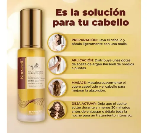 Mascarilla Capilar Colágeno Karsell + Serum Óleo Reparador