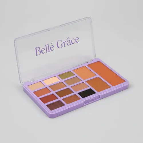 Paleta Sombras De Ojos Iluminador Y Contorno Maquillaje Rostro 2 Veoquiero