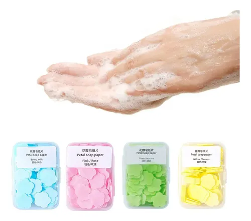 400 Hojas De Papel De Jabón, Hojas De Jabón Color Mezclado