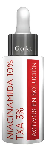 Zine Activo En Solucion Niacinamida 10% + Txa 3% X 50ml Todo Tipo De Piel Día/noche