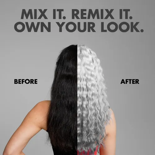 Tinte De Pelo Got2b Color Remix Semipermanente 100 Silver Er