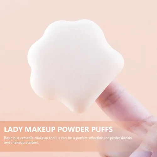 Aplicación De Iluminador Makeup Powder Puff