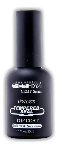 Top Coat Tempered Seal Cherimoya Esmalte 15ml Uvled Manicura
