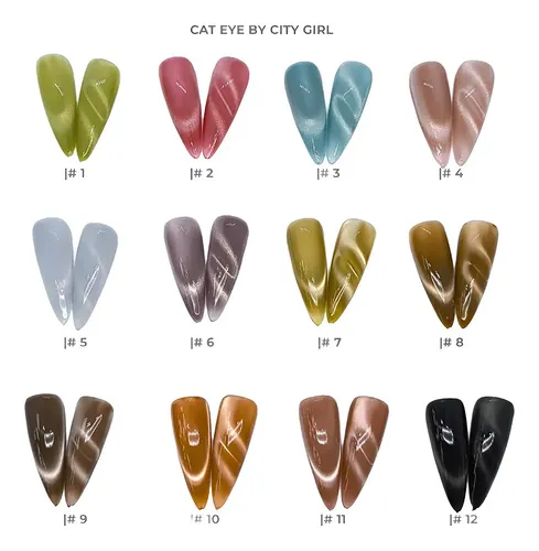 Esmalte Semipermanente Ojo De Gato City Girl 10ml