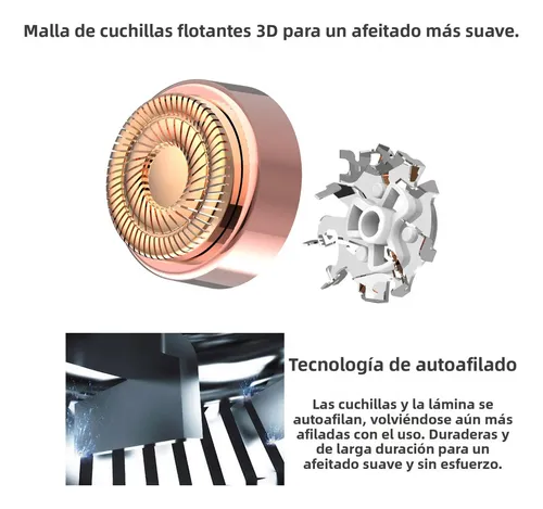 Depiladora Para Mujer Electrica,afeitadora Portátil Azul