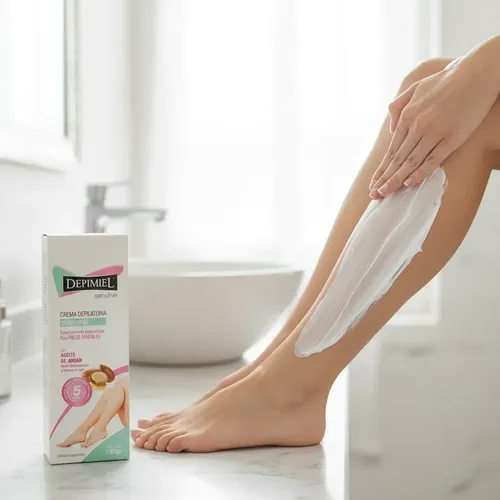 Crema Depilatoria Corporal Sensitive Sensible Depimiel 120gr