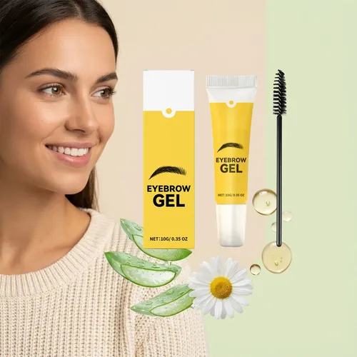 Gel Para Peinar Cejas, Impermeable, Aspecto Natural, 10 G A