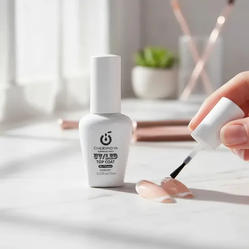 Top Coat Semipermanente Cherimoya Uv/led 15ml
