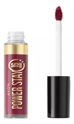Avon Power Stay Labial Liquido Intransferible 16 Hours Acabado Mate Color In Charge Mauve