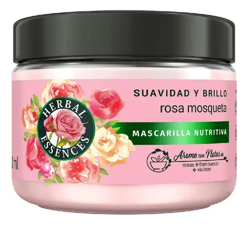 Herbal Essences Mascarilla Capilar X300 Rosa Mosqueta