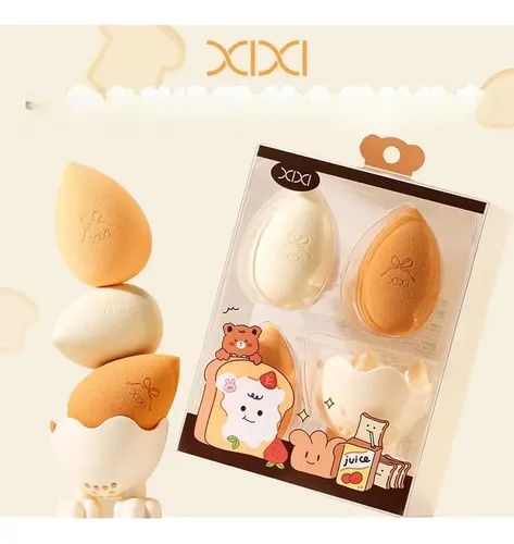 Set De 2 Esponjas Beauty Blender Y Soporte De Silicona