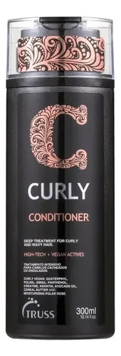 Truss Curly Acondicionador 300ml Rizados Ondulados