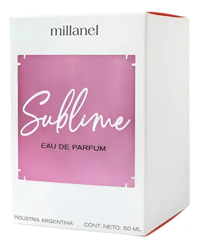 Perfume Millanel Sublime Eau de Parfum Floral Frutal Vegano 50 mL